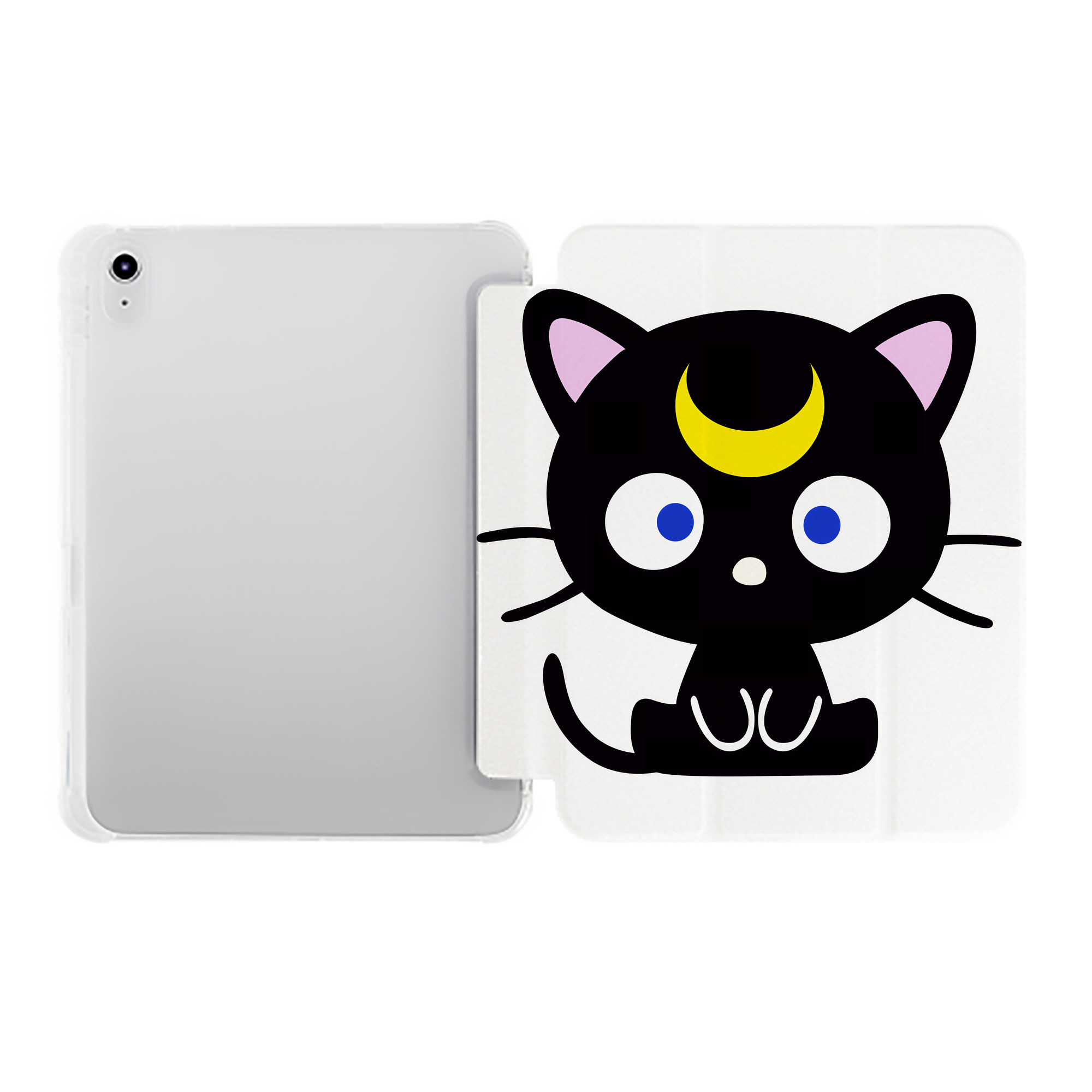 （画像用） 美少女戦士セーラームーン Sailor Moon IPad ケース ペン収納付き 三つ折りスタンド PUレザー×シリコン 対応機種9.5/10.5/10.9インチ